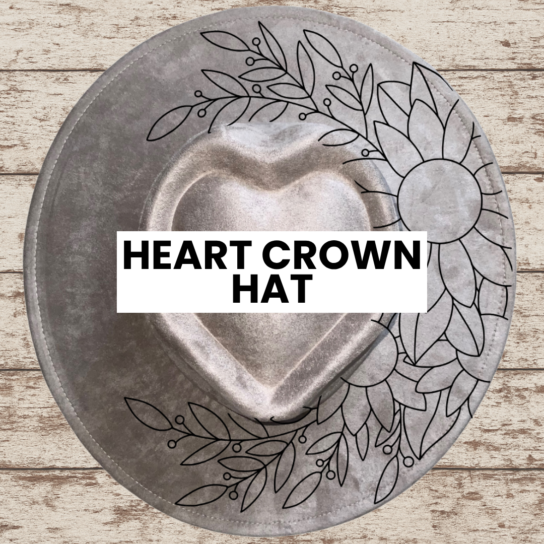 HEART CROWN HATS