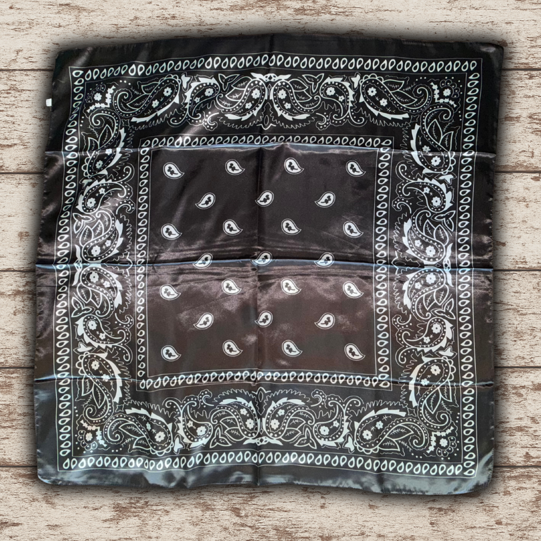 Wild Rag Satin Bandanna - 35 inch