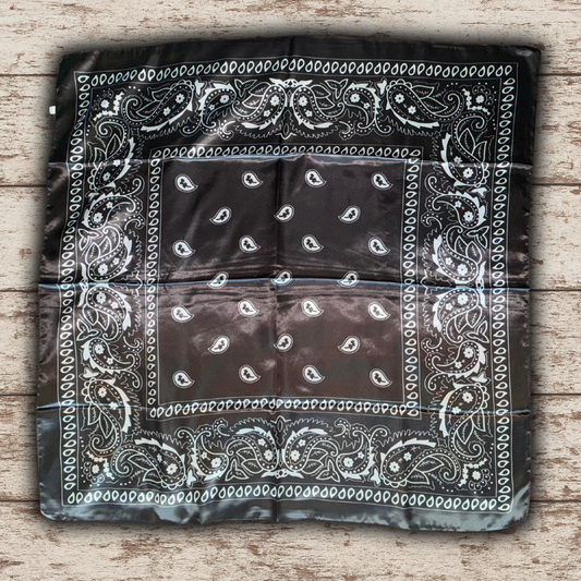 Wild Rag Satin Bandanna - 35 inch