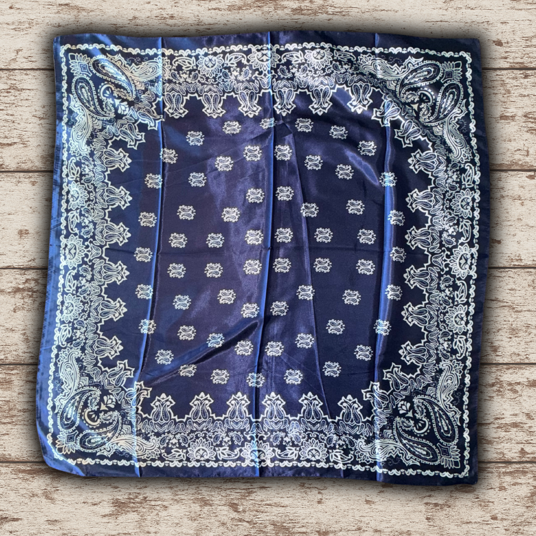 Wild Rag Satin Bandanna - 35 inch