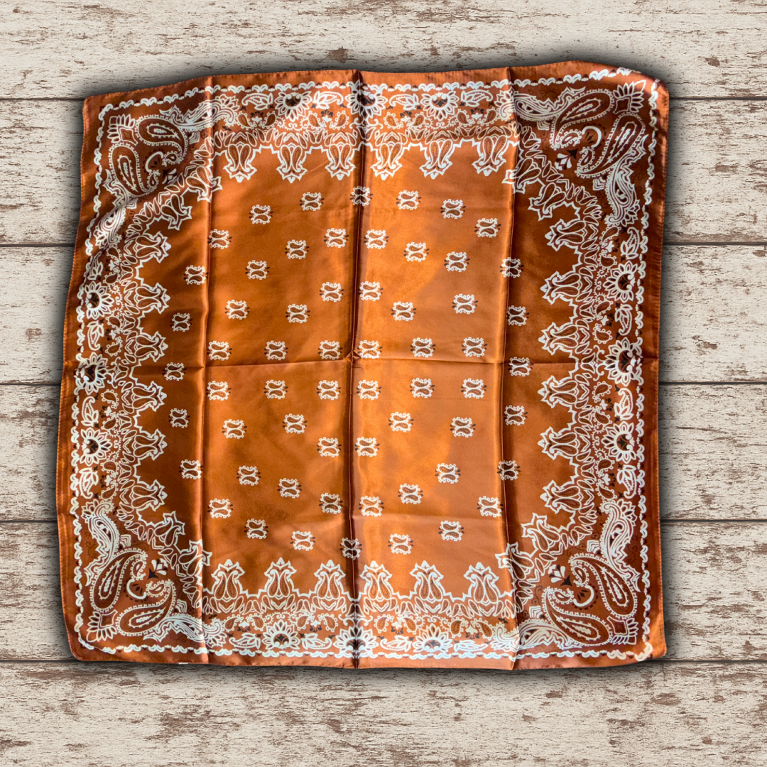 Wild Rag Satin Bandanna - 35 inch