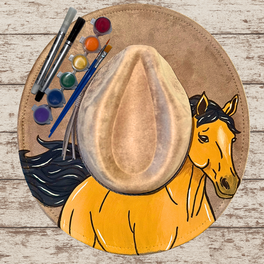 Paint your own hat Art Kit - Wild Companion