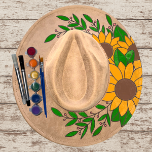 Paint your own Hat Art Kit - Sunflowers