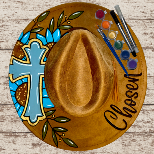 Paint your own hat Art Kit - Chosen