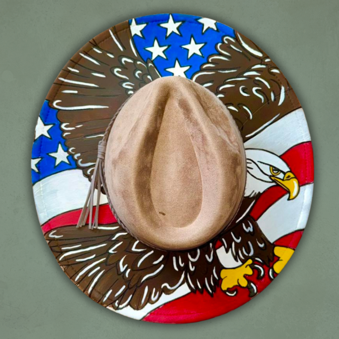 Paint your own hat Art Kit - American Eagle