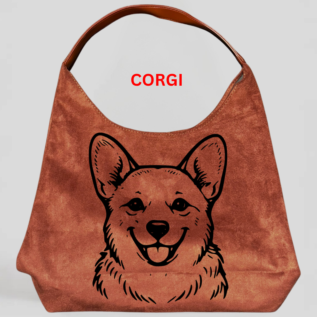 Laser Burned Shoulder Bag - Loyal Companion