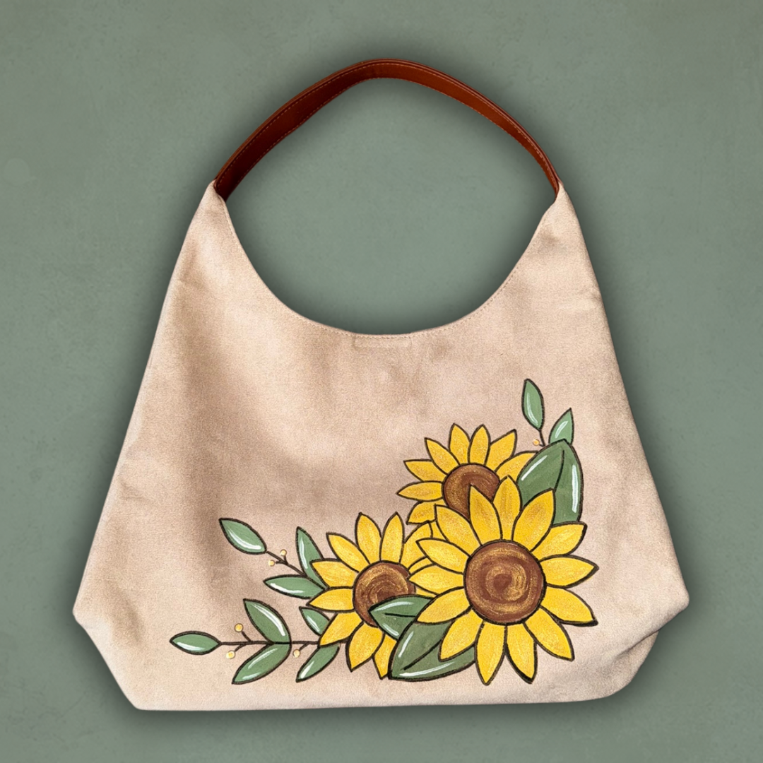 Paint Your Own Hat & Bag Bundle - Sunflowers