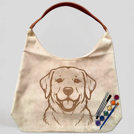 Paint Your Own Shoulder Bag Art Kit - Loyal Companion