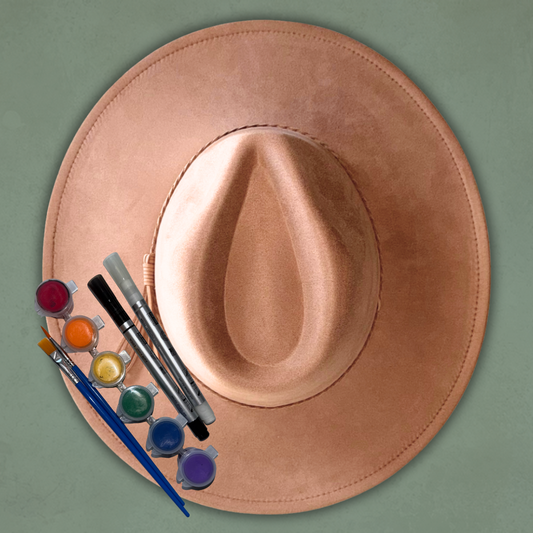 Paint your own hat Art Kit - Blank Hat