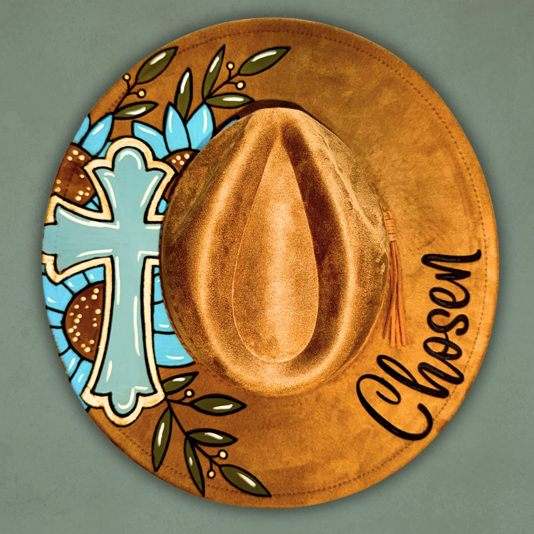 Paint your own hat Art Kit - Chosen