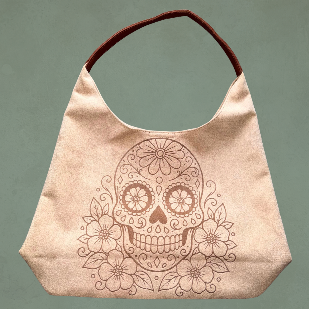 Paint Your Own Shoulder Bag Art Kit - Sugar Skull