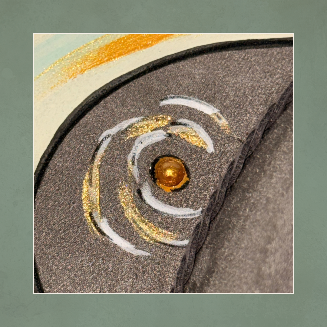 Sun & Moon Painted Hat