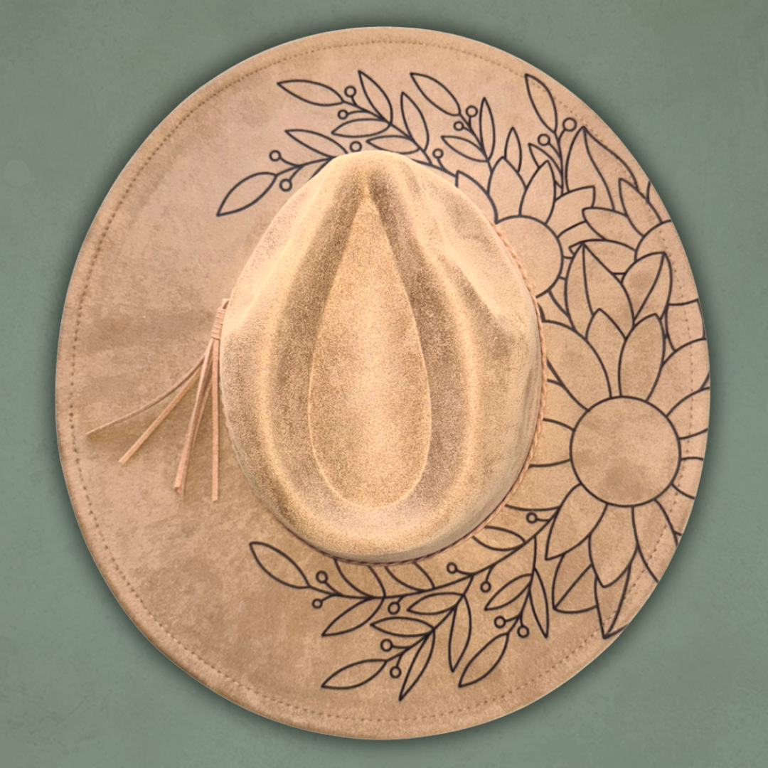 Paint your own Hat Art Kit - Sunflowers