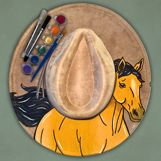 Paint your own hat Art Kit - Wild Companion