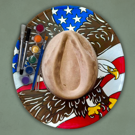 Paint your own hat Art Kit - American Eagle